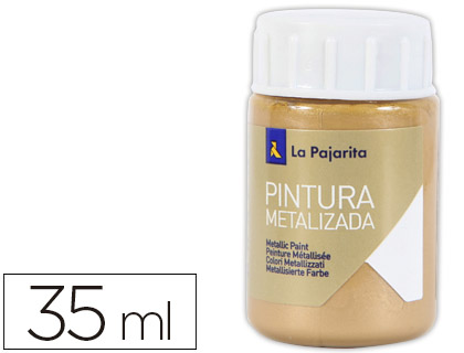 Pintura metalizada La Pajarita oro ducado 35ml.